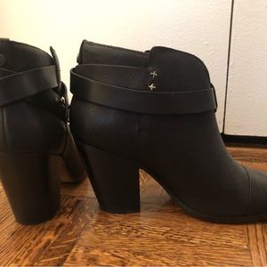 Rag and bone  short black boots